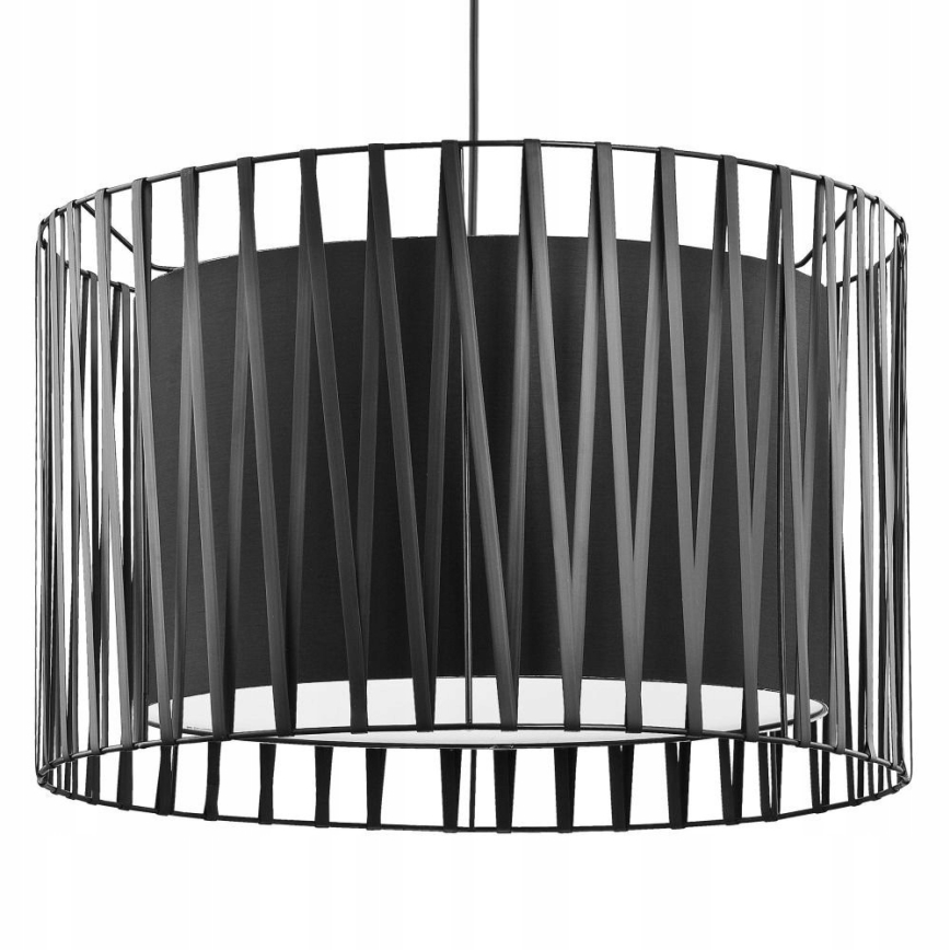 Żyrandol na drutu HARMONY BLACK 3xE27/60W/230V