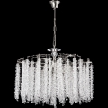 Żyrandol na łańcuchu 7xE14/60W/230V śr. 54 cm chrom błyszczący
