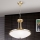 Żyrandol na łańcuchu AIDA 3xE27/60W/230V śr. 39,5 cm mosiądz