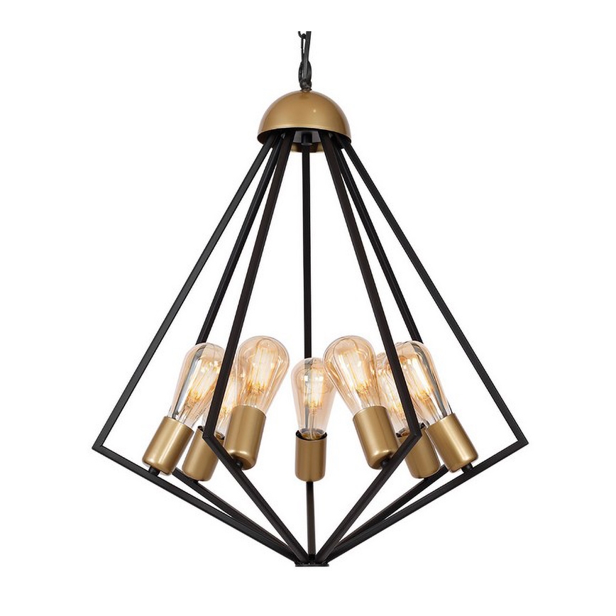Żyrandol na łańcuchu ALI 7xE27/60W/230V