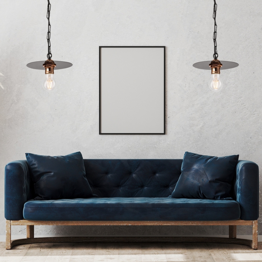 Żyrandol na łańcuchu ALICE 1xE27/60W/230V