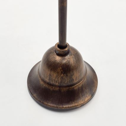 Żyrandol na łańcuchu ANTON 3xE14/15W/230V brązowy