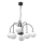 Żyrandol na łańcuchu CAMBRIDGE 6xE14/60W/230V czarny