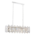 Żyrandol na łańcuchu CRYSTALLINE 13xE14/40W/230V błyszczący chrom