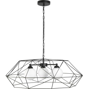 Żyrandol na łańcuchu DEXA 3xG9/10W/230V czarny
