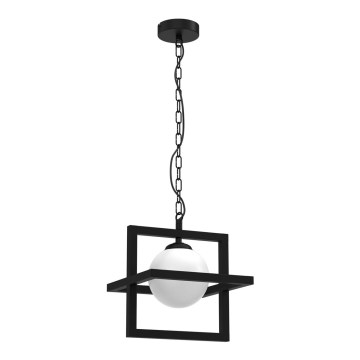 Żyrandol na łańcuchu DIEGO 1xE14/40W/230V czarny