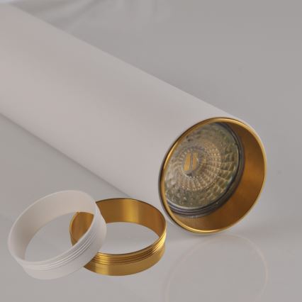 Żyrandol na łańcuchu do systemu szynowego MARIBEL 3xGU10/10W/230V + 1 m system szynowy biały