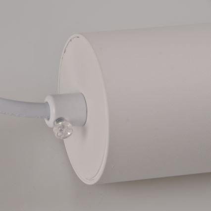 Żyrandol na łańcuchu do systemu szynowego MARIBEL 3xGU10/10W/230V + 1 m system szynowy biały