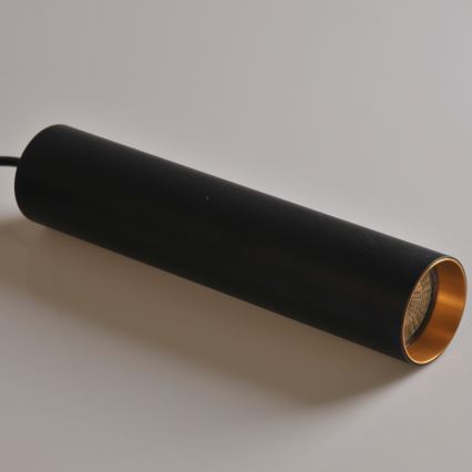 Żyrandol na łańcuchu do systemu szynowego MARIBEL 3xGU10/10W/230V + 1 m system szynowy  czarny