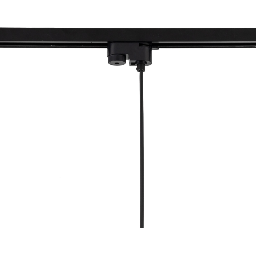 Żyrandol na lince do 1-fazowego systemu szynowego TRACER 1xE27/15W/230V śr. 30 cm czarny/biały