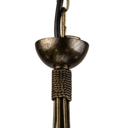 Żyrandol na łańcuchu DONATO 5xE14/40W/230V