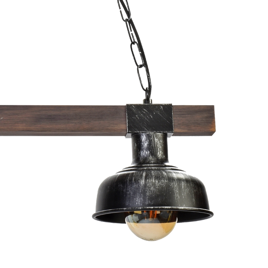 Żyrandol na łańcuchu FARO 2xE27/60W/230V