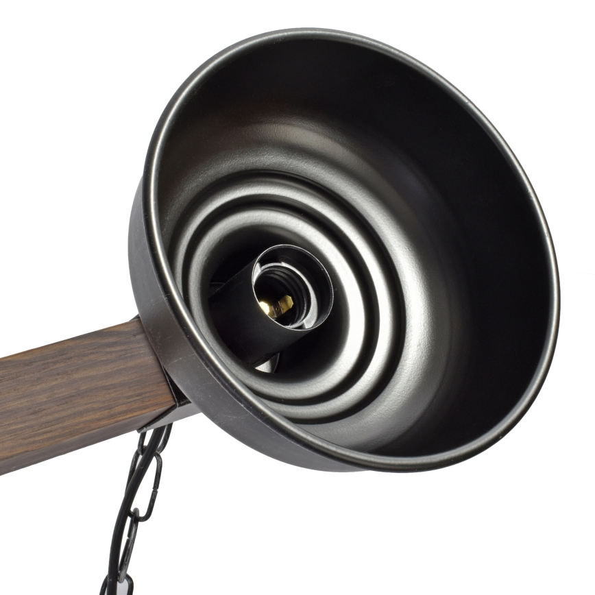 Żyrandol na łańcuchu FARO 2xE27/60W/230V