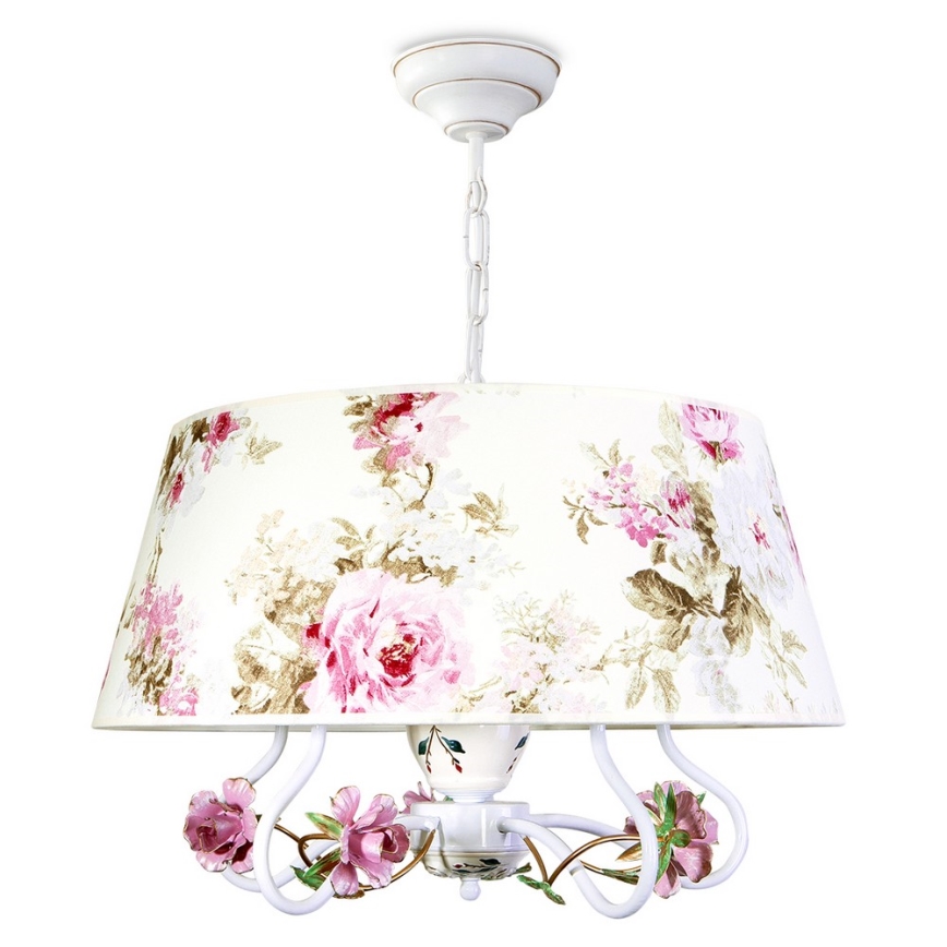 Żyrandol na łańcuchu FLORENCE 5xE14/40W/230V