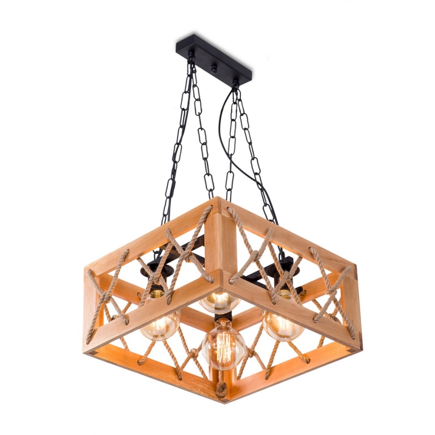 Żyrandol na łańcuchu GRANGE 4xE27/60W/230V