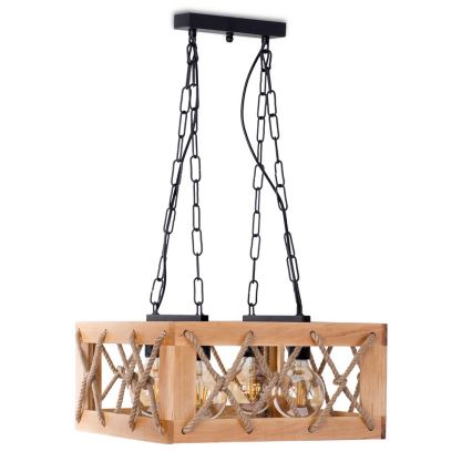 Żyrandol na łańcuchu GRANGE 4xE27/60W/230V