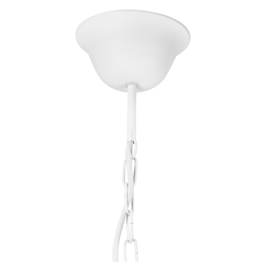 Żyrandol na łańcuchu LUCY 3xE14/60W/230V biały