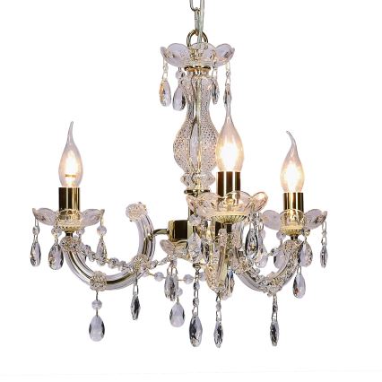 Żyrandol na łańcuchu MARIA TERESA 3xE14/40W/230V