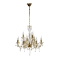 Żyrandol na łańcuchu MARIA TERESA 9xE14/40W/230V