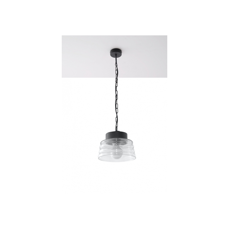 Żyrandol na łańcuchu MARINA 1xE27/60W/230V