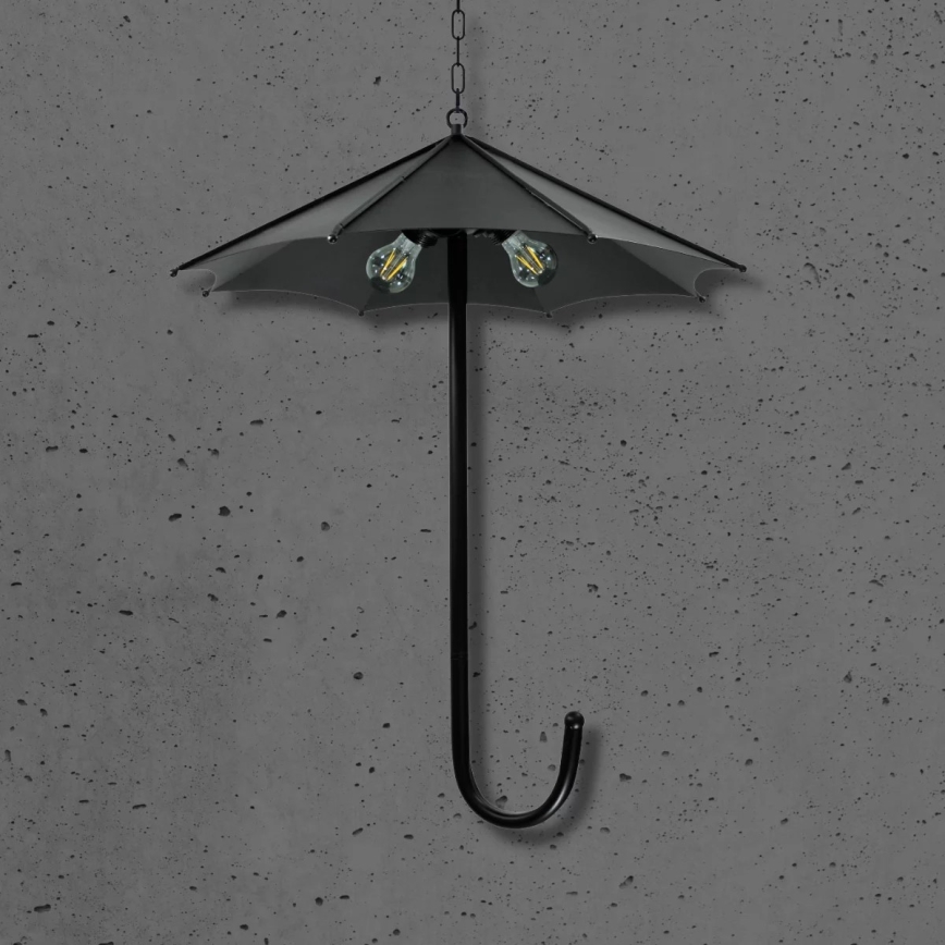 Żyrandol na łańcuchu PARASOL 3xE27/20W/230V