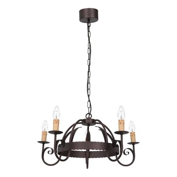 Żyrandol na łańcuchu REN 5 x E14 / 15 W / 230 V