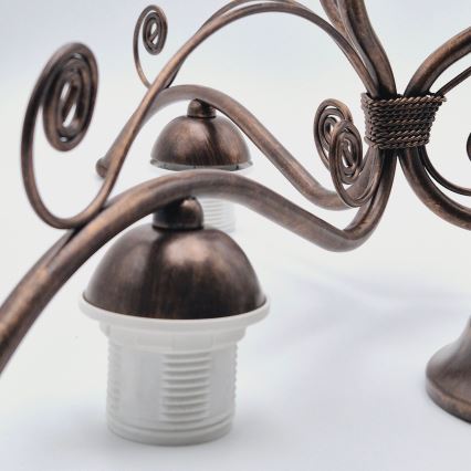 Żyrandol na łańcuchu RETRO II 3xE27/60W/230V