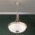 Żyrandol na łańcuchu ROCCA 3xE27/60W/230V śr. 42 cm brąz/biały