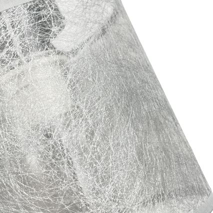 Żyrandol na łańcuchu ROSA 5xE27/60W/230V czarny/szary