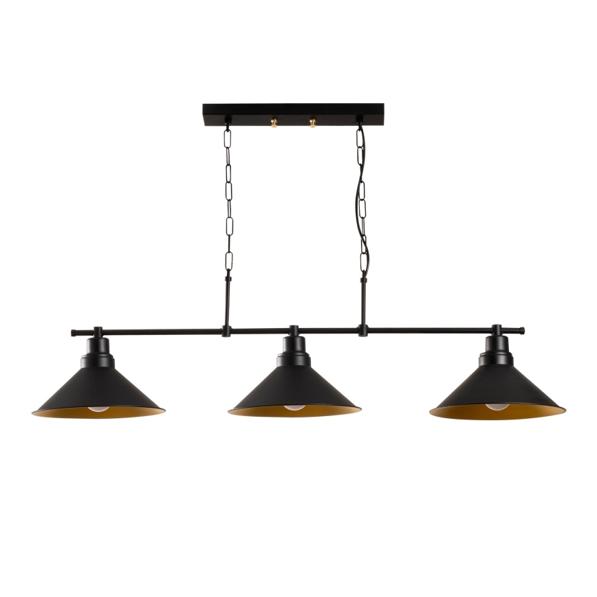 Żyrandol na łańcuchu SIVANI 3xE27/100W/230V
