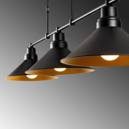 Żyrandol na łańcuchu SIVANI 3xE27/100W/230V