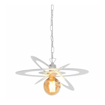 Żyrandol na łańcuchu STAR 1xE27/15W/230V biały