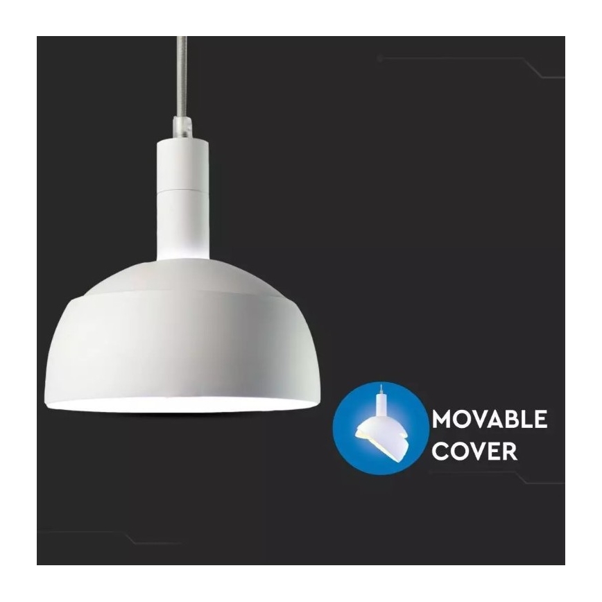Żyrandol na lince 1xE14/60W/230V biały