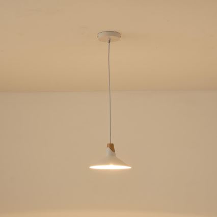 Żyrandol na lince 1xE27/15W/230V biały