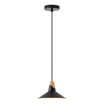Żyrandol na lince 1xE27/15W/230V czarny