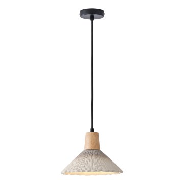 Żyrandol na lince 1xE27/15W/230V kremowy