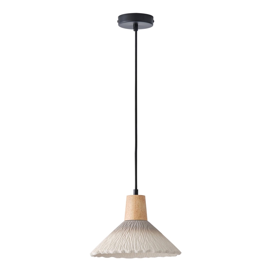 Żyrandol na lince 1xE27/15W/230V kremowy