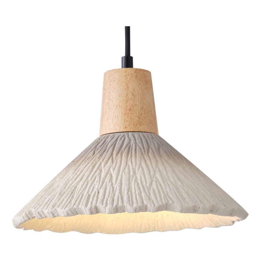Żyrandol na lince 1xE27/15W/230V kremowy