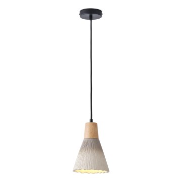 Żyrandol na lince 1xE27/15W/230V kremowy