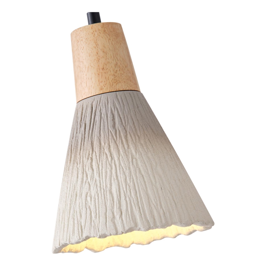 Żyrandol na lince 1xE27/15W/230V kremowy