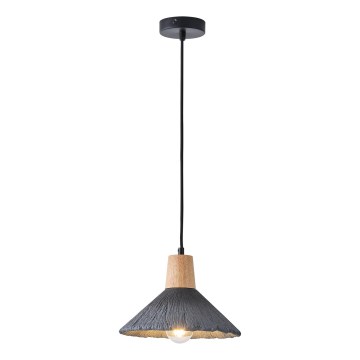 Żyrandol na lince 1xE27/15W/230V szary