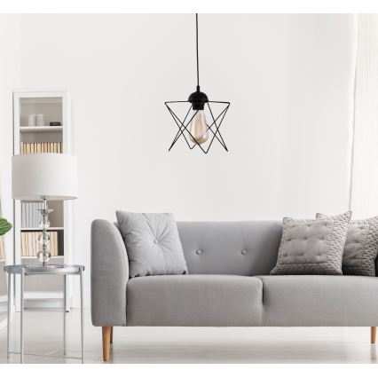 Żyrandol na lince 1xE27/60W/230V