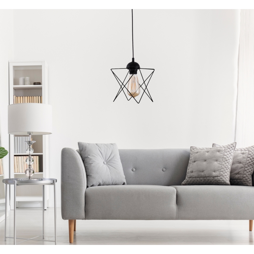 Żyrandol na lince 1xE27/60W/230V