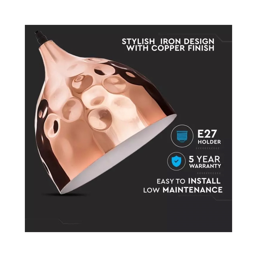 Żyrandol na lince 1xE27/60W/230V