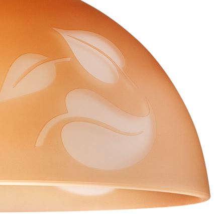 Żyrandol na lince 1xE27/60W/230V liście