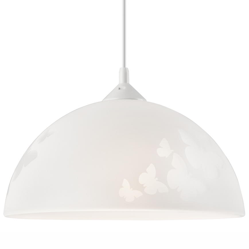 Żyrandol na lince 1xE27/60W/230V motyle