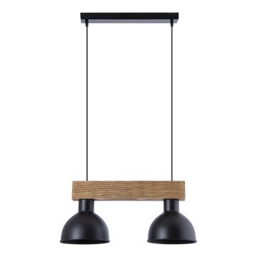 Żyrandol na lince 2xE27/60W/230V