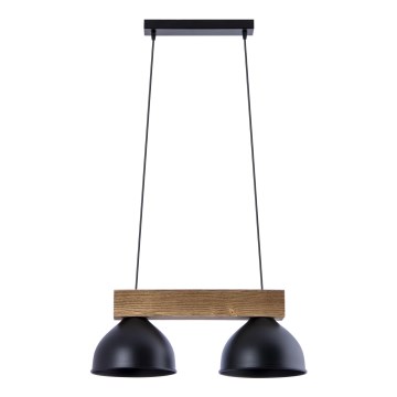 Żyrandol na lince 2xE27/60W/230V