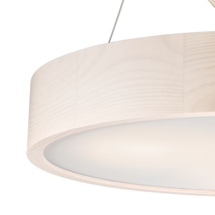 Żyrandol na lince 3xE27/60W/230V ø 47 cm sosna