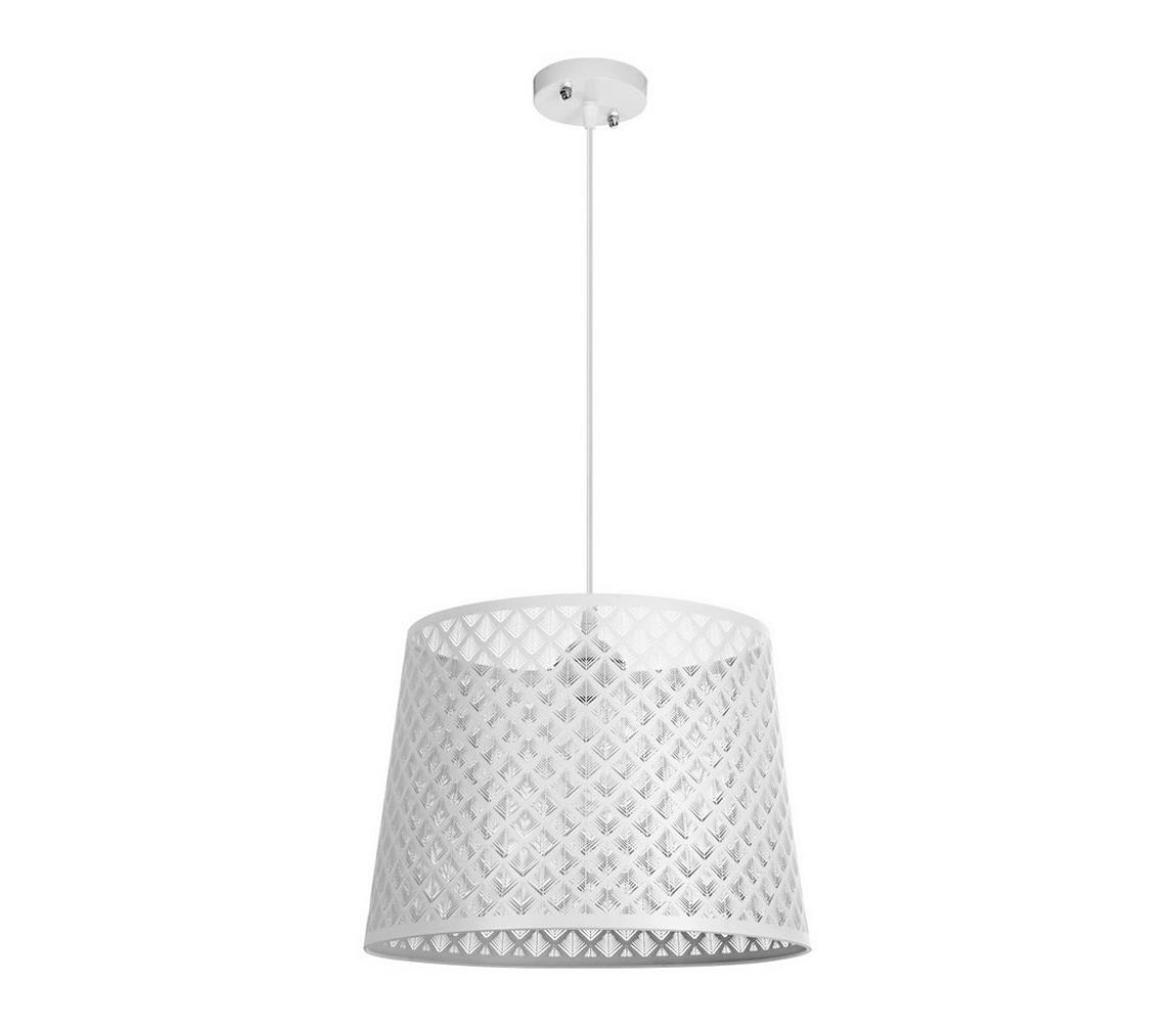 Żyrandol na lince ABAZUR 1xE27/60W/230V biały